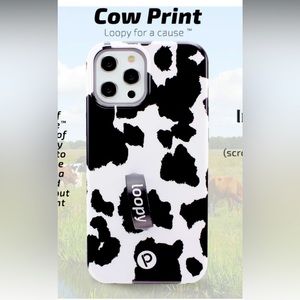 iPhone 12 Pro Max loopy, cow print!
